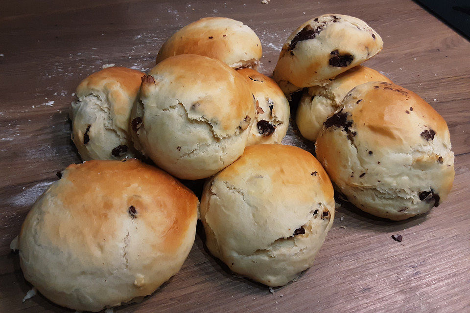 Saarländische Schokobrötchen