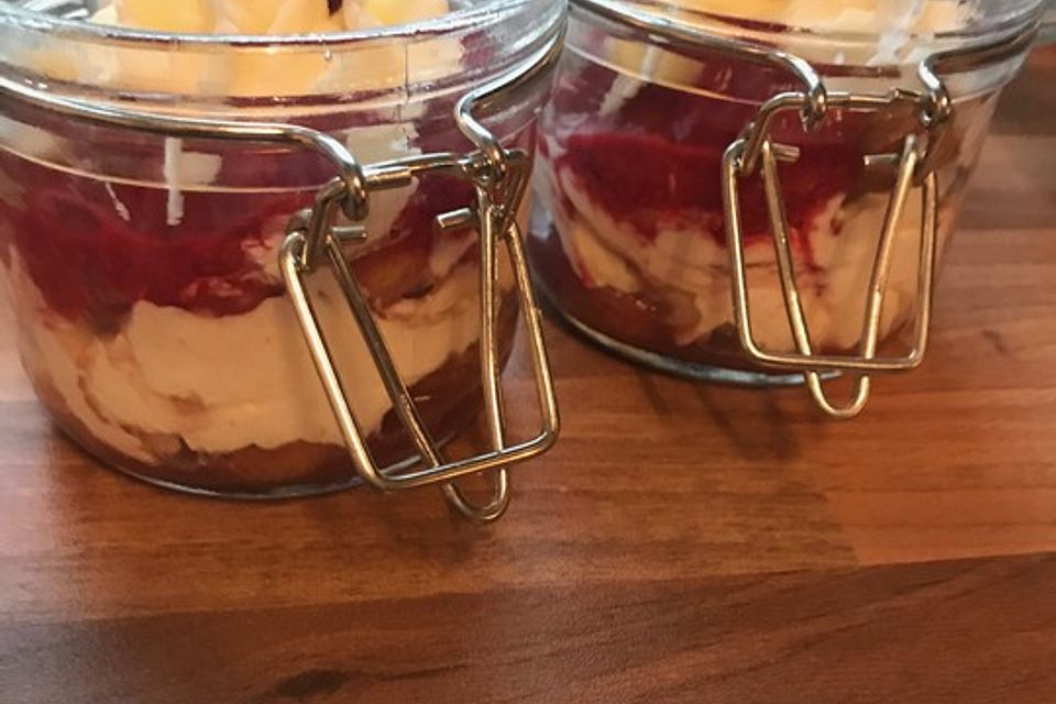 Glühwein Himbeer Tiramisu