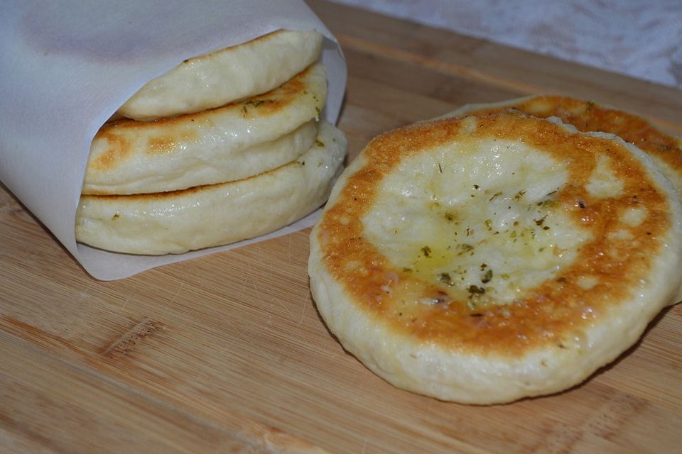 Garlic Flat Breads