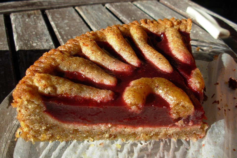 Vegane Linzertorte