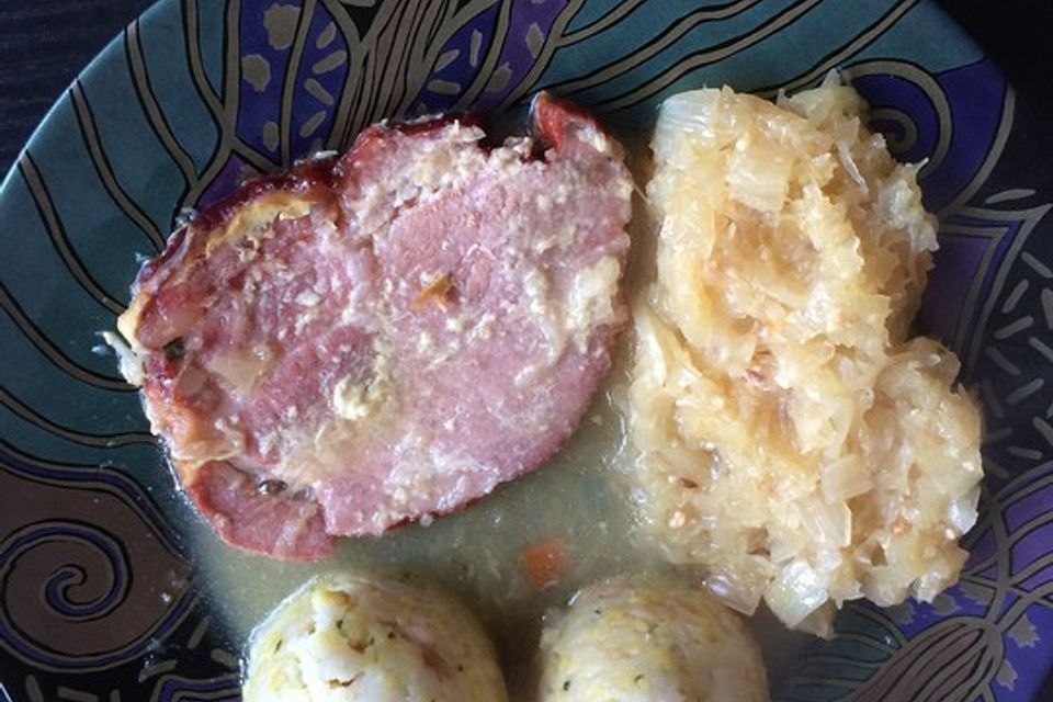 Kasseler mit Sauerkraut