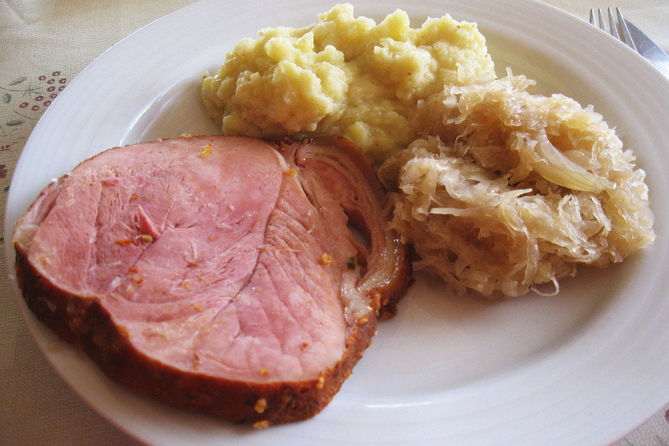 Kasseler mit Sauerkraut