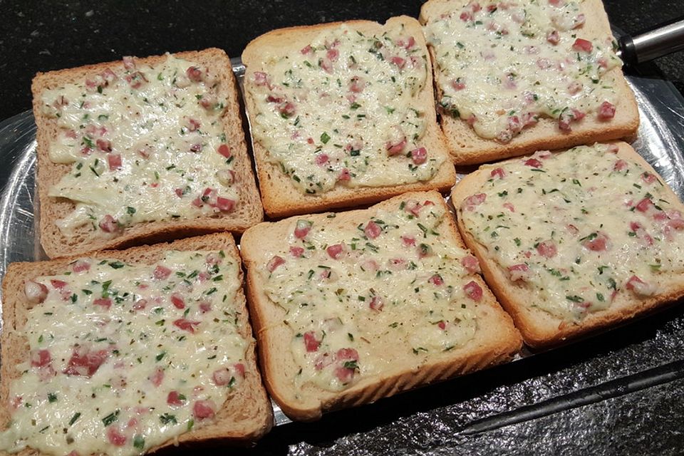 Flammkuchen-Toast