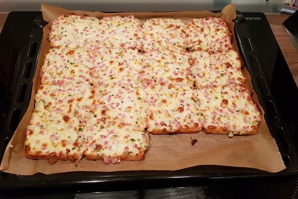 Flammkuchen-Toast