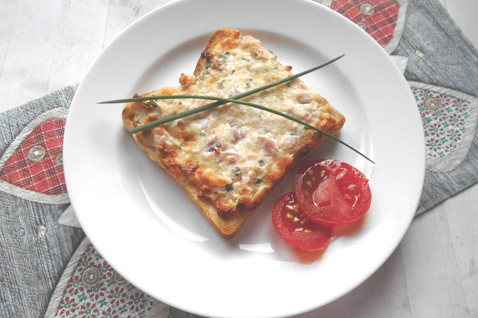 Flammkuchen-Toast