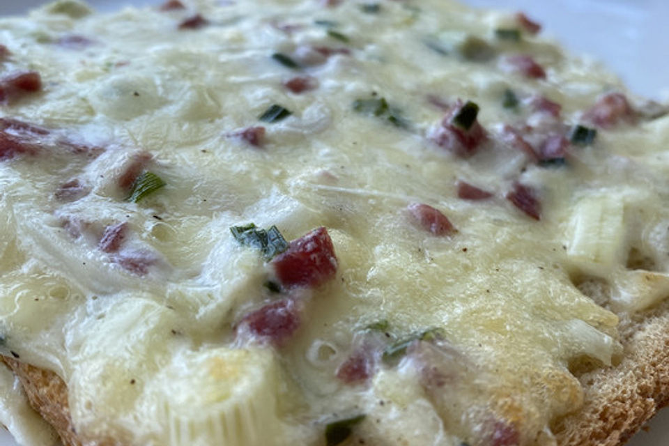 Flammkuchen-Toast