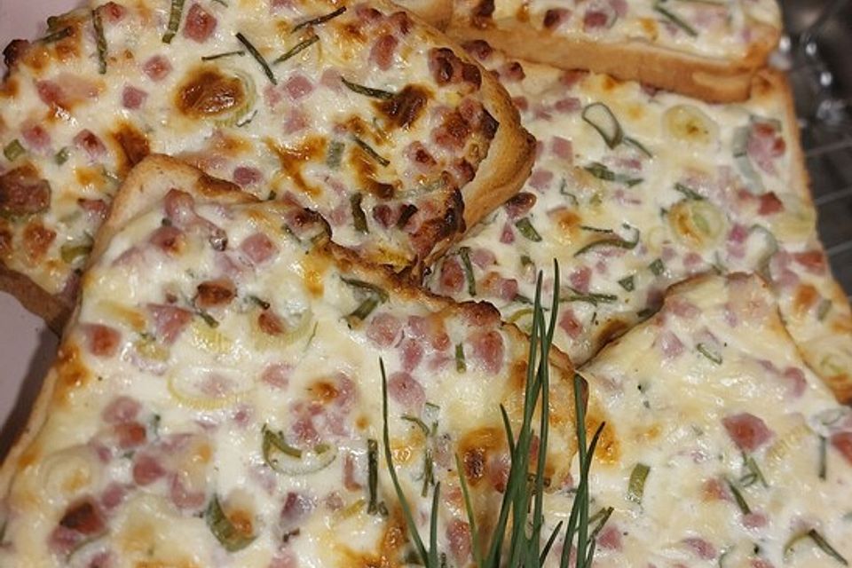 Flammkuchen-Toast