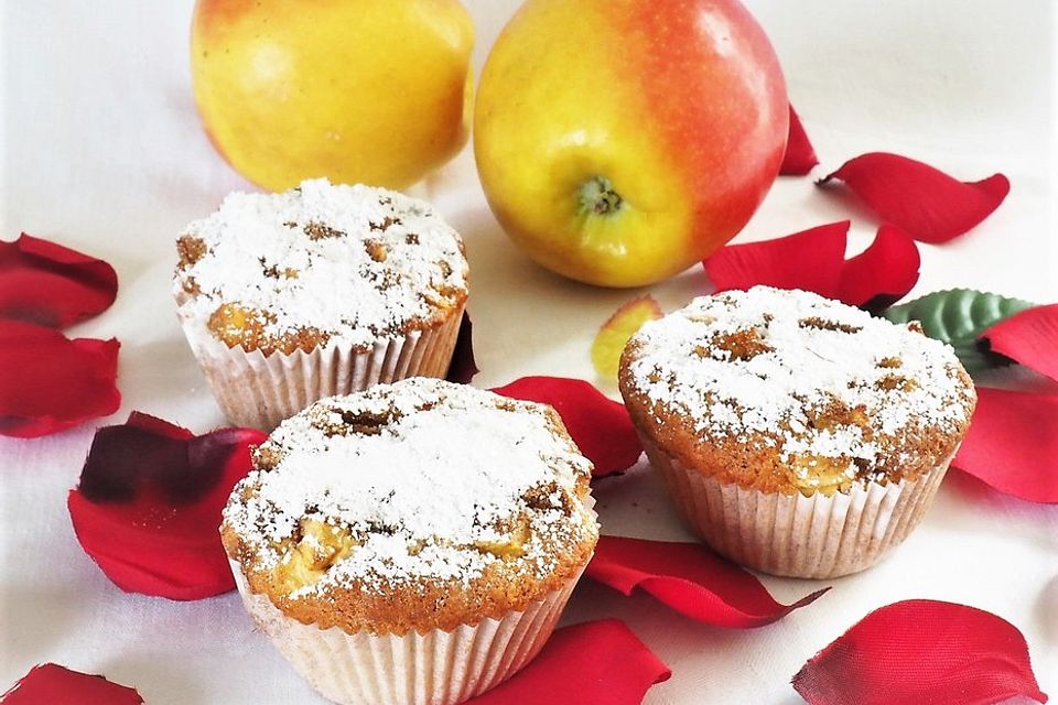 Apfel-Zimt-Muffins