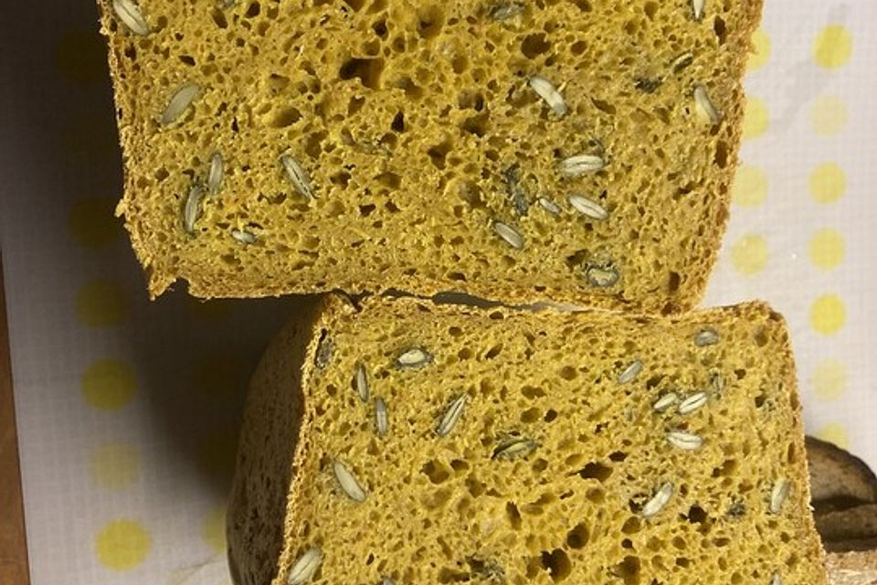 Roggen-Kürbisbrot mit Sauerteig