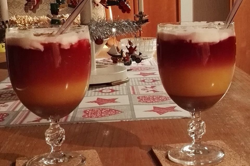 Weihnachtlicher Cocktail