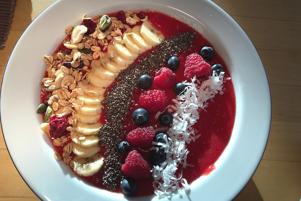 Frühstückssmoothie mit Müsli