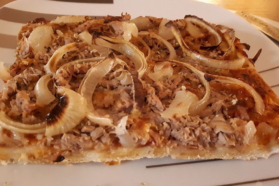 Thunfischpizza