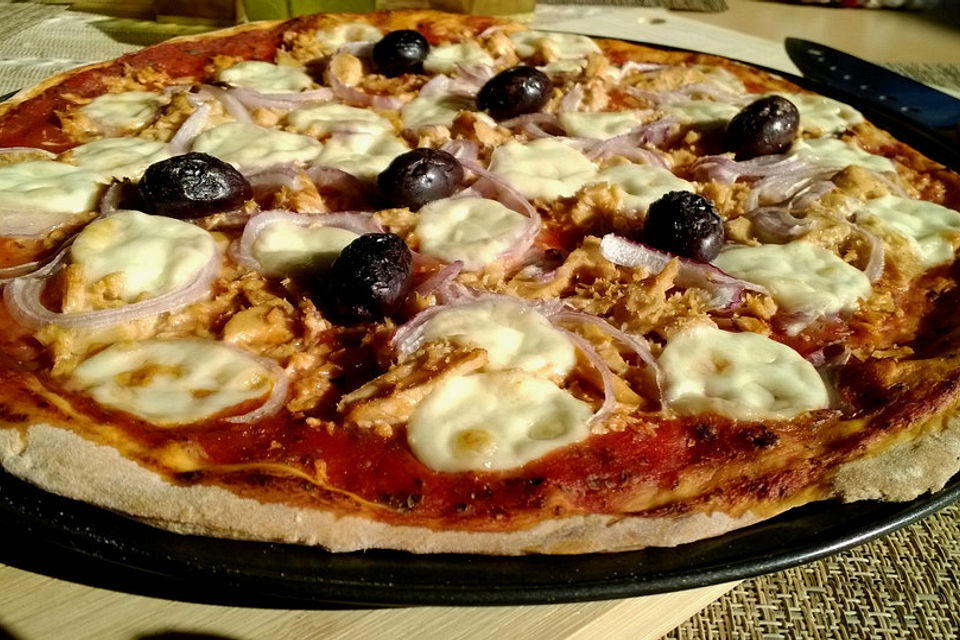 Thunfischpizza