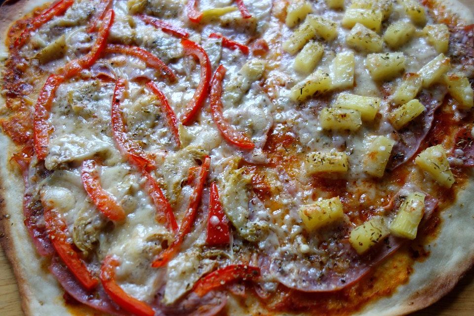 Italienischer Pizza-Hefeteig