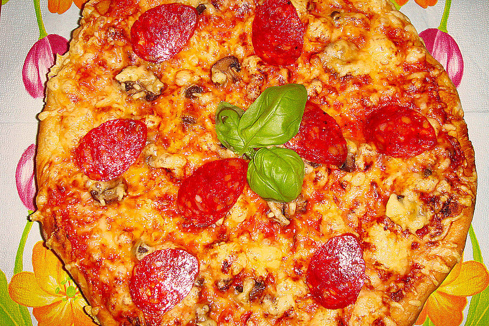 Italienischer Pizza-Hefeteig