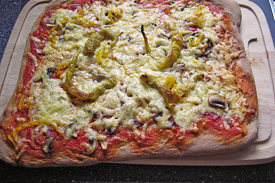 Italienischer Pizza-Hefeteig