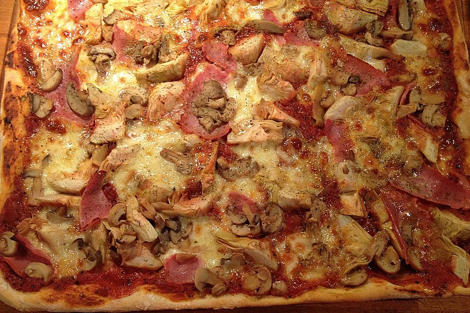 Italienischer Pizza-Hefeteig