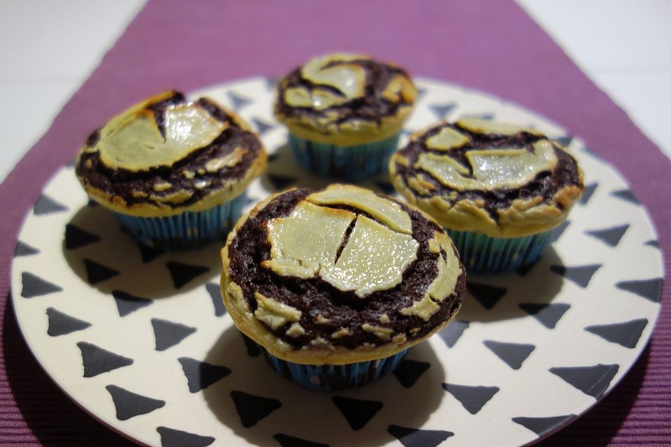 Chocolate-Cheesecake-Muffins