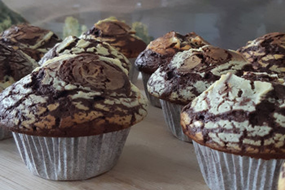 Chocolate-Cheesecake-Muffins