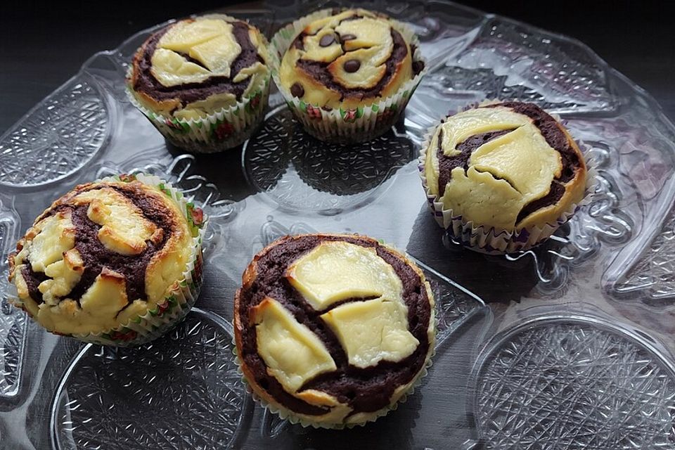 Chocolate-Cheesecake-Muffins