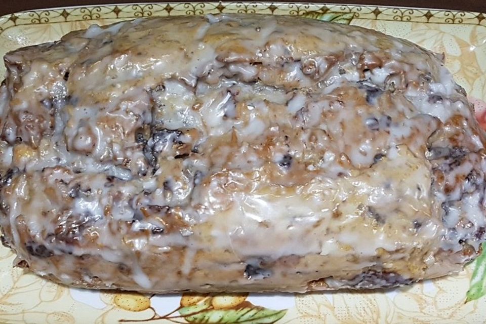 Marzipanstollen mit Dominosteinen