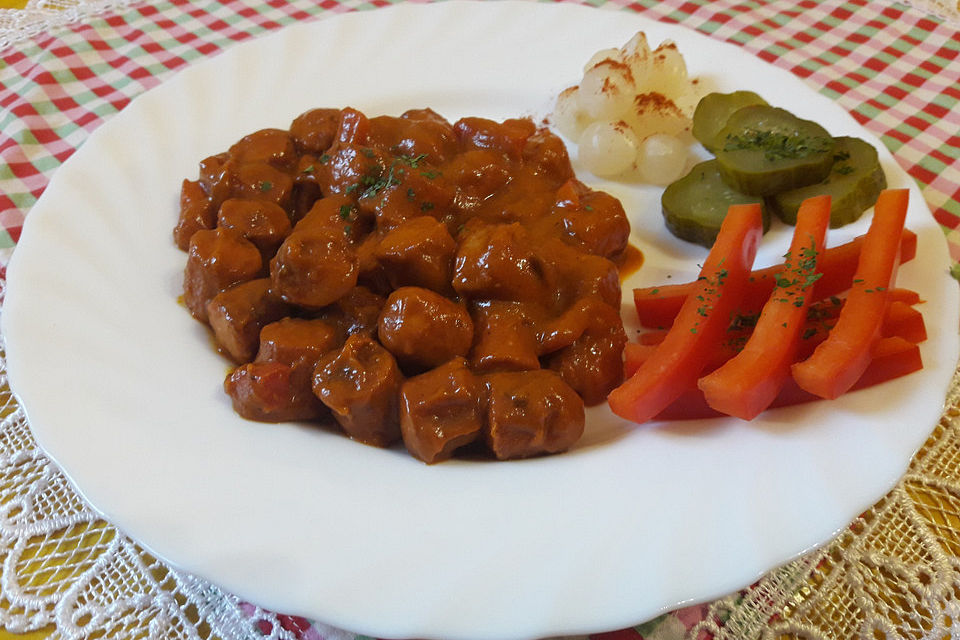 Currywurstpfanne