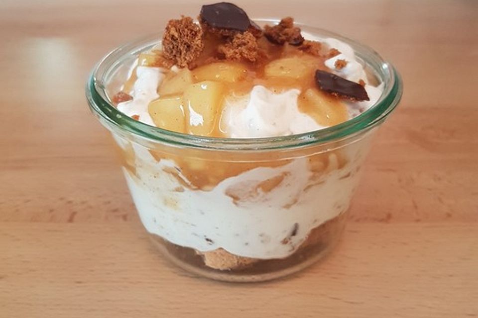 Lebkuchen-Apfel-Tiramisu