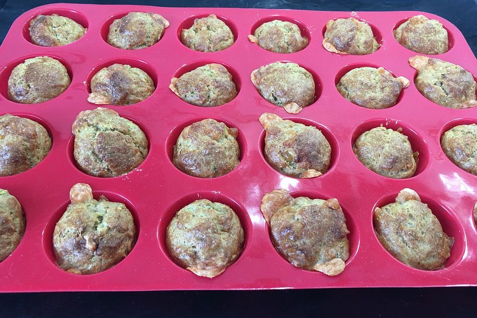 Zucchini-Muffins