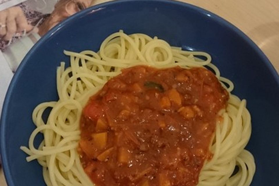 Spaghetti "Praterstraße" mit Trüffelöl