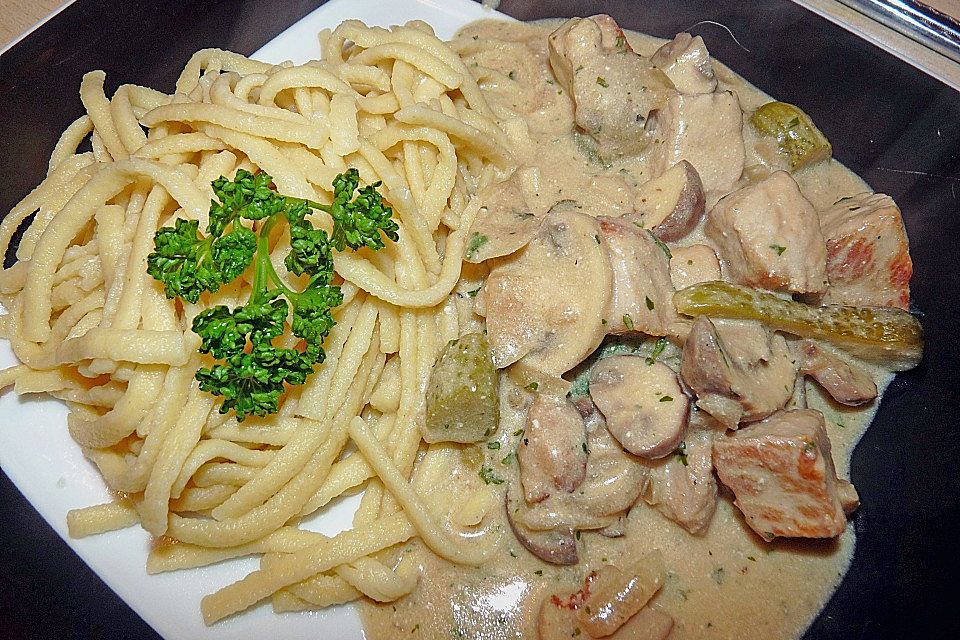 Boeuf Stroganoff