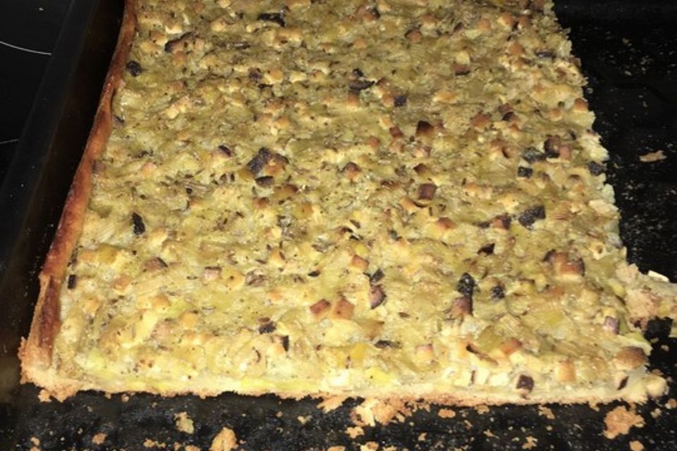 Zwiebelkuchen vegan