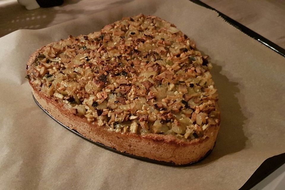 Zwiebelkuchen vegan