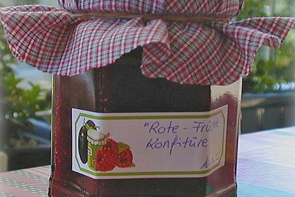 „Rote Früchte“ - Konfitüre