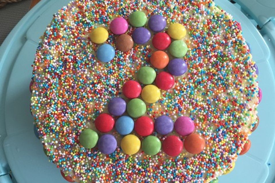 Regenbogen Kuchen