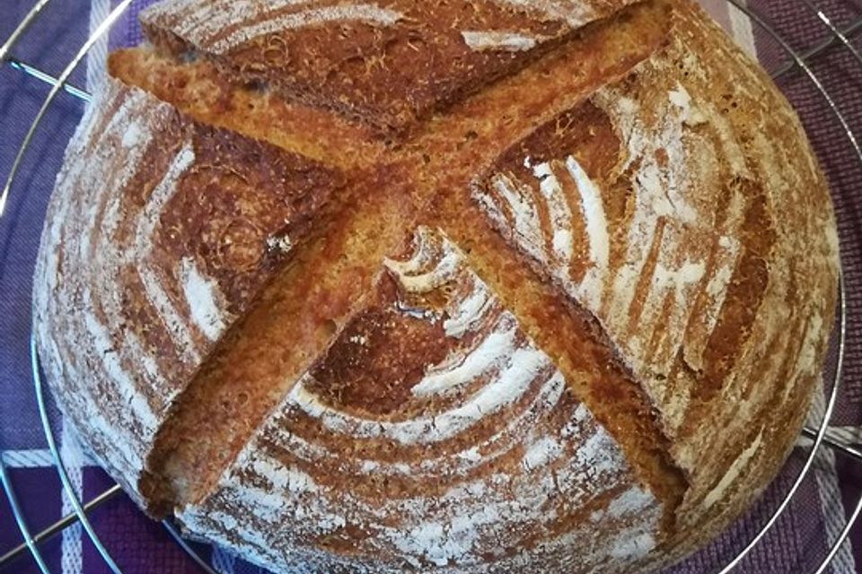 Dinkel - Buchweizen Brot