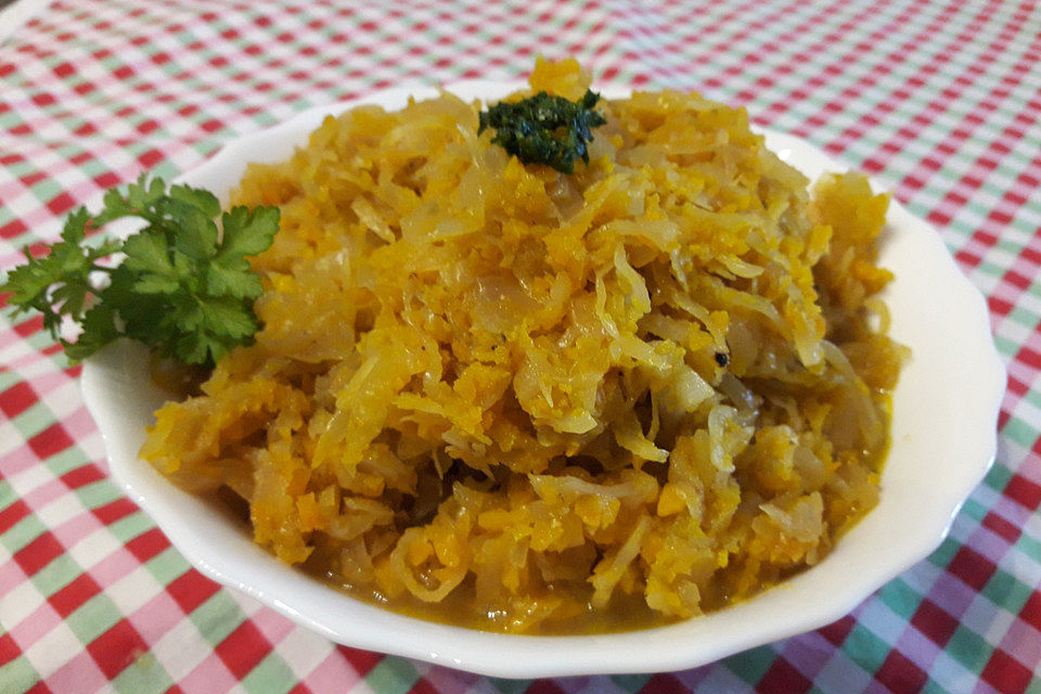 Sauerkraut "super lecker"