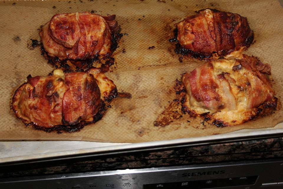 Bacon-Käse-Frikadellen