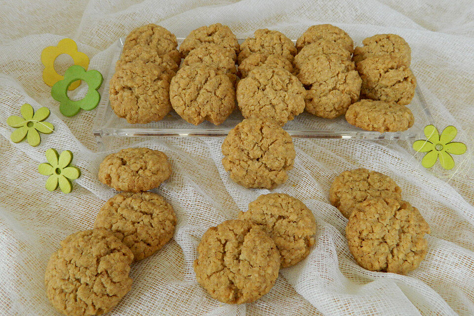 Köstliche Haferflockenplätzchen