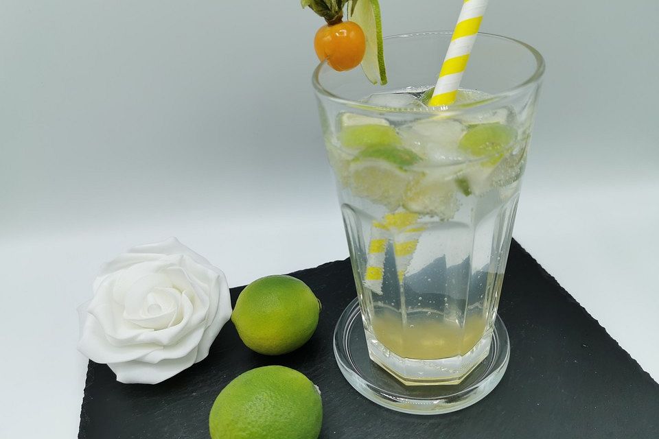 Low Carb Virgin Caipirinha