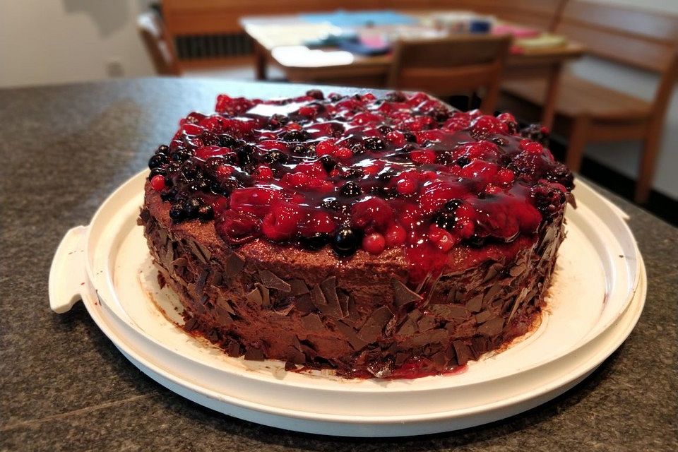 Mousse au Chocolat Torte