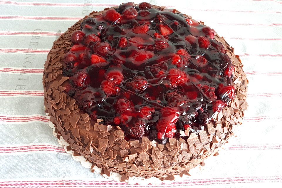 Mousse au Chocolat Torte