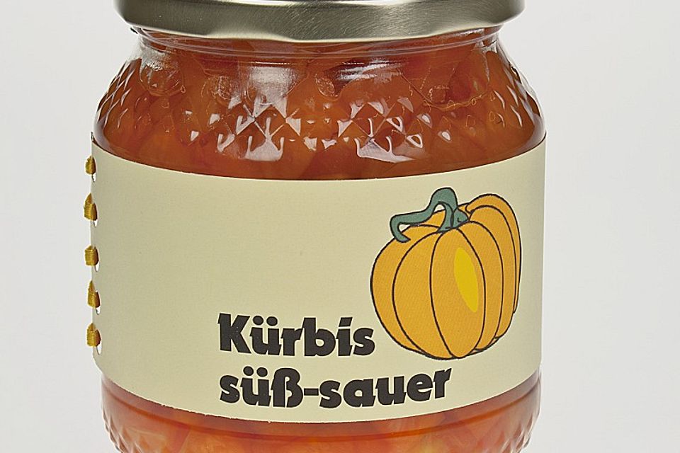 Kürbis süßsauer