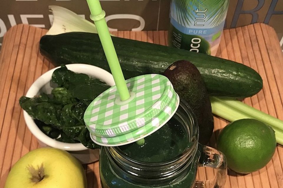 Grüner Power Smoothie