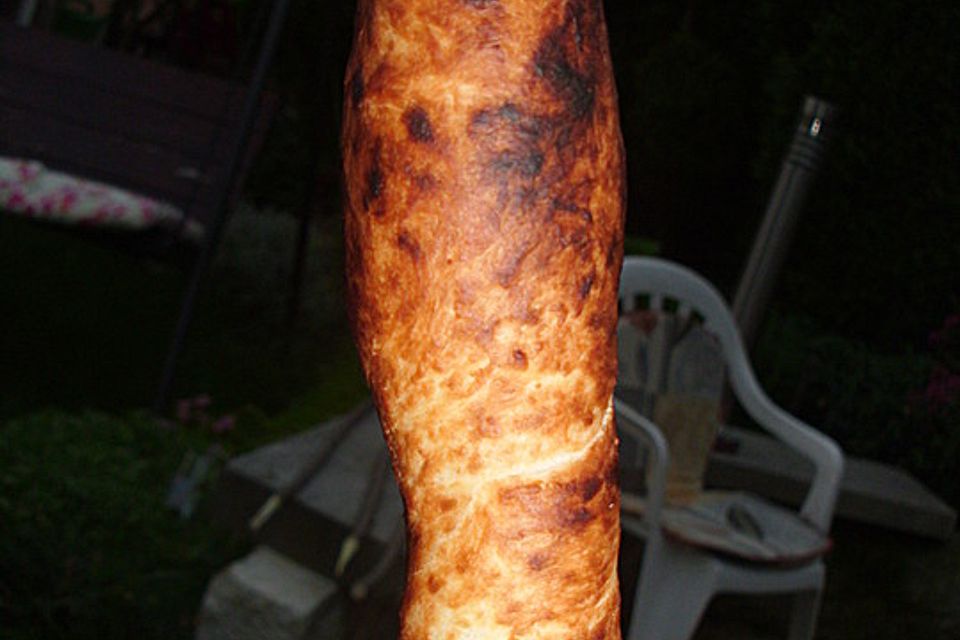 Süßes Stockbrot