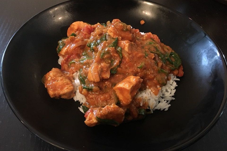 Indisches Hähnchen-Curry