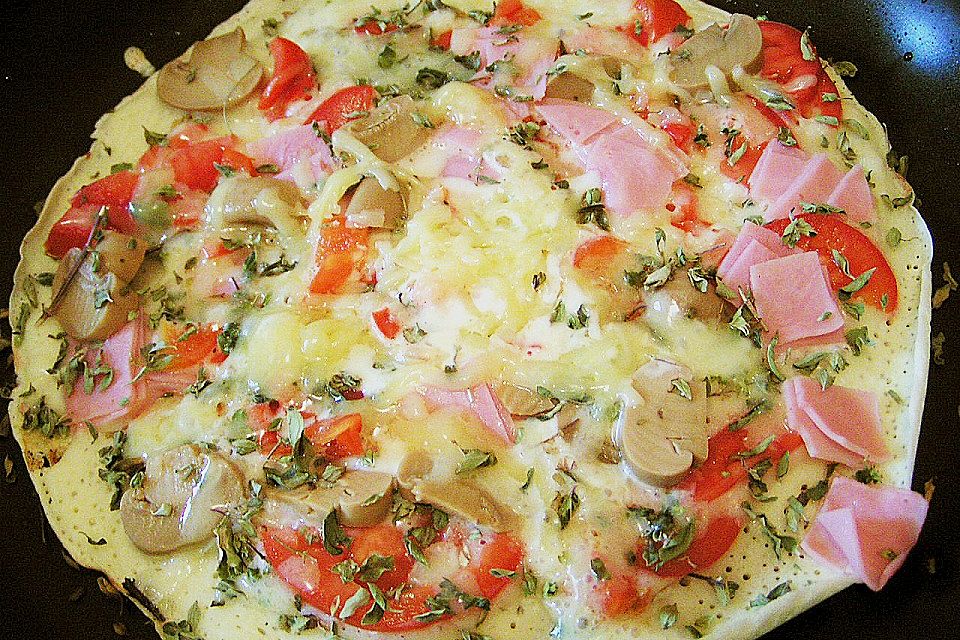 Pizza - Pfannkuchen