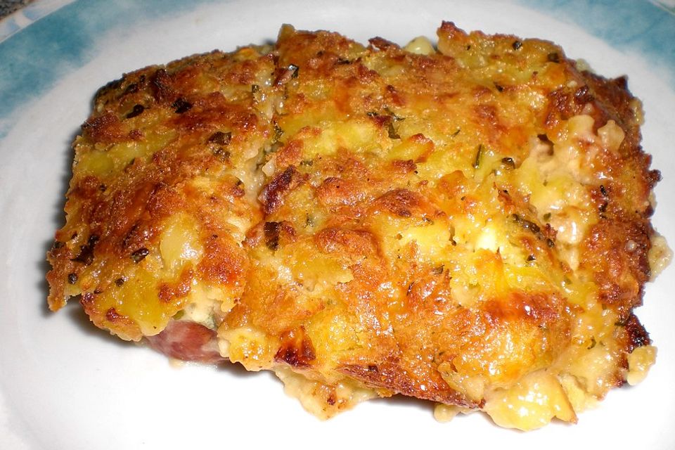 Kasseler mit Rösti-Kruste