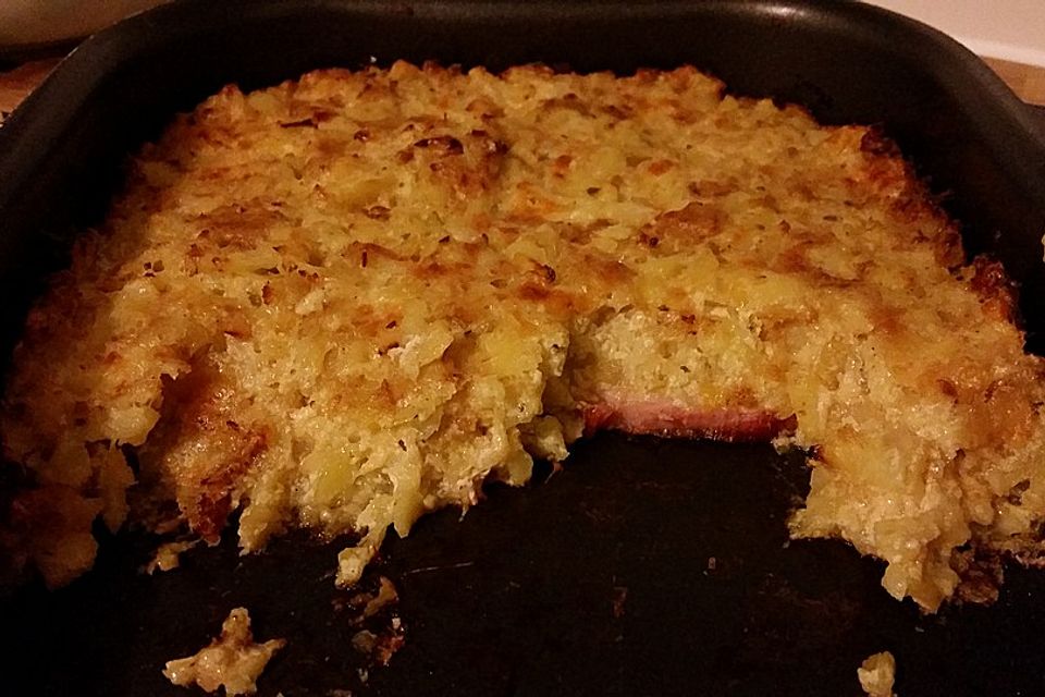 Kasseler mit Rösti-Kruste