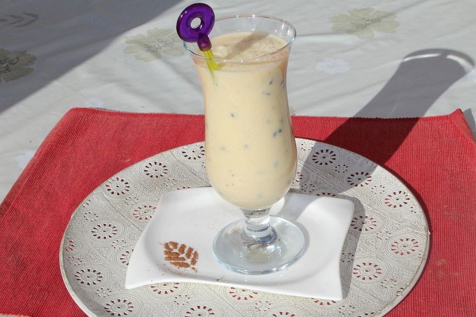 Kokos-Maracuja-Joghurt-Smoothie