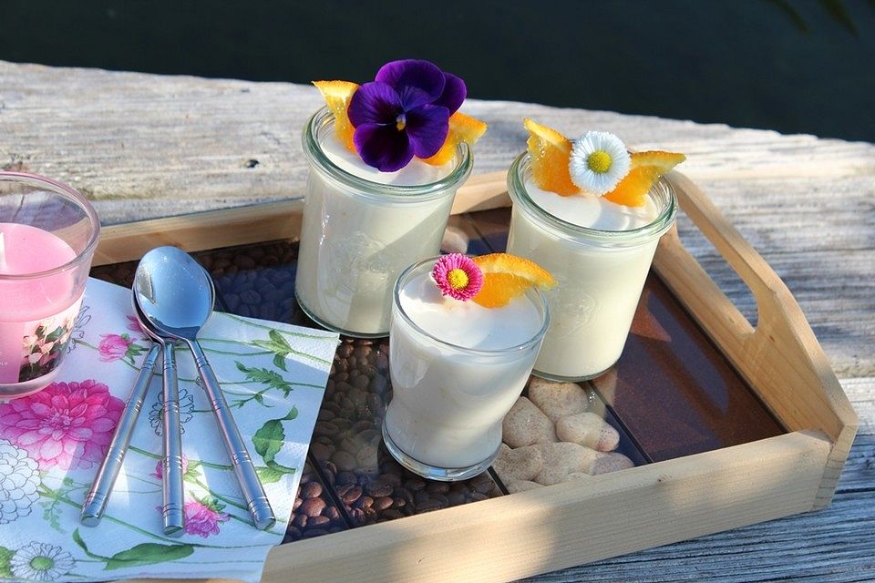 Orangen-Mousse